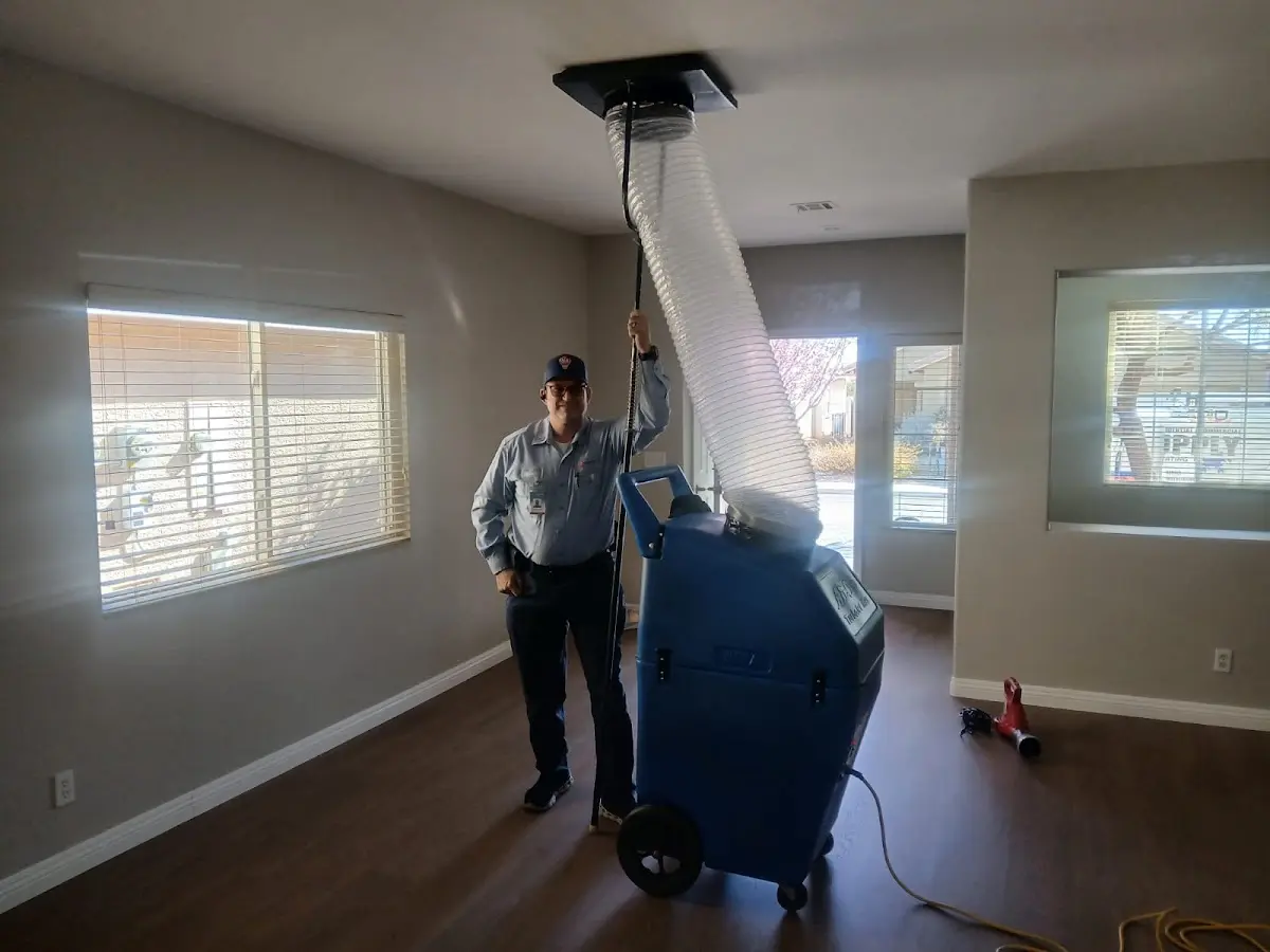 Professional Dryer Vent Cleaning work inside a North Salt Lake home
